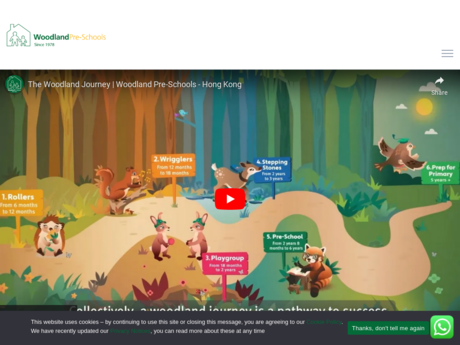 Website Screenshot of Guidepost Montessori International Pre-School (Repulse Bay)
