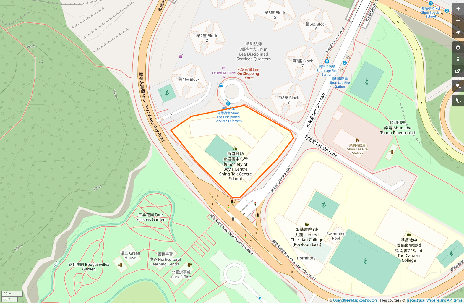 OSM: 香港扶幼會盛德中心學校 Society of Boys' Centres Shing Tak Centre School