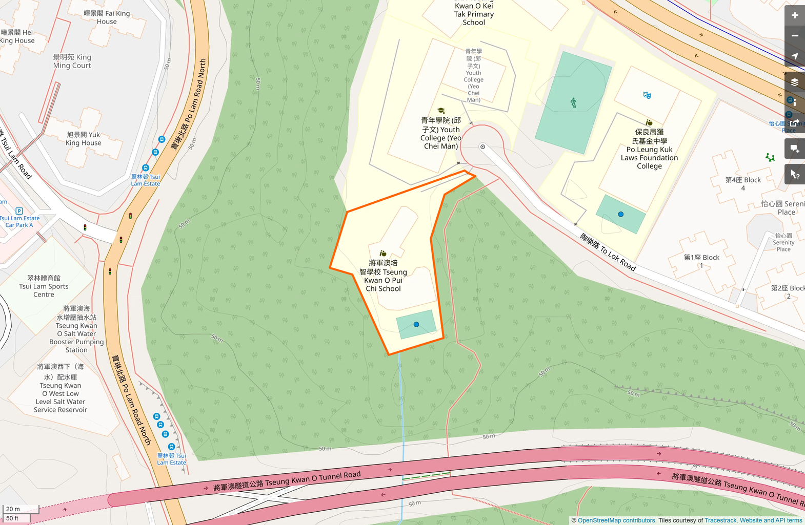 OSM: 將軍澳培智學校 Tseung Kwan O Pui Chi School