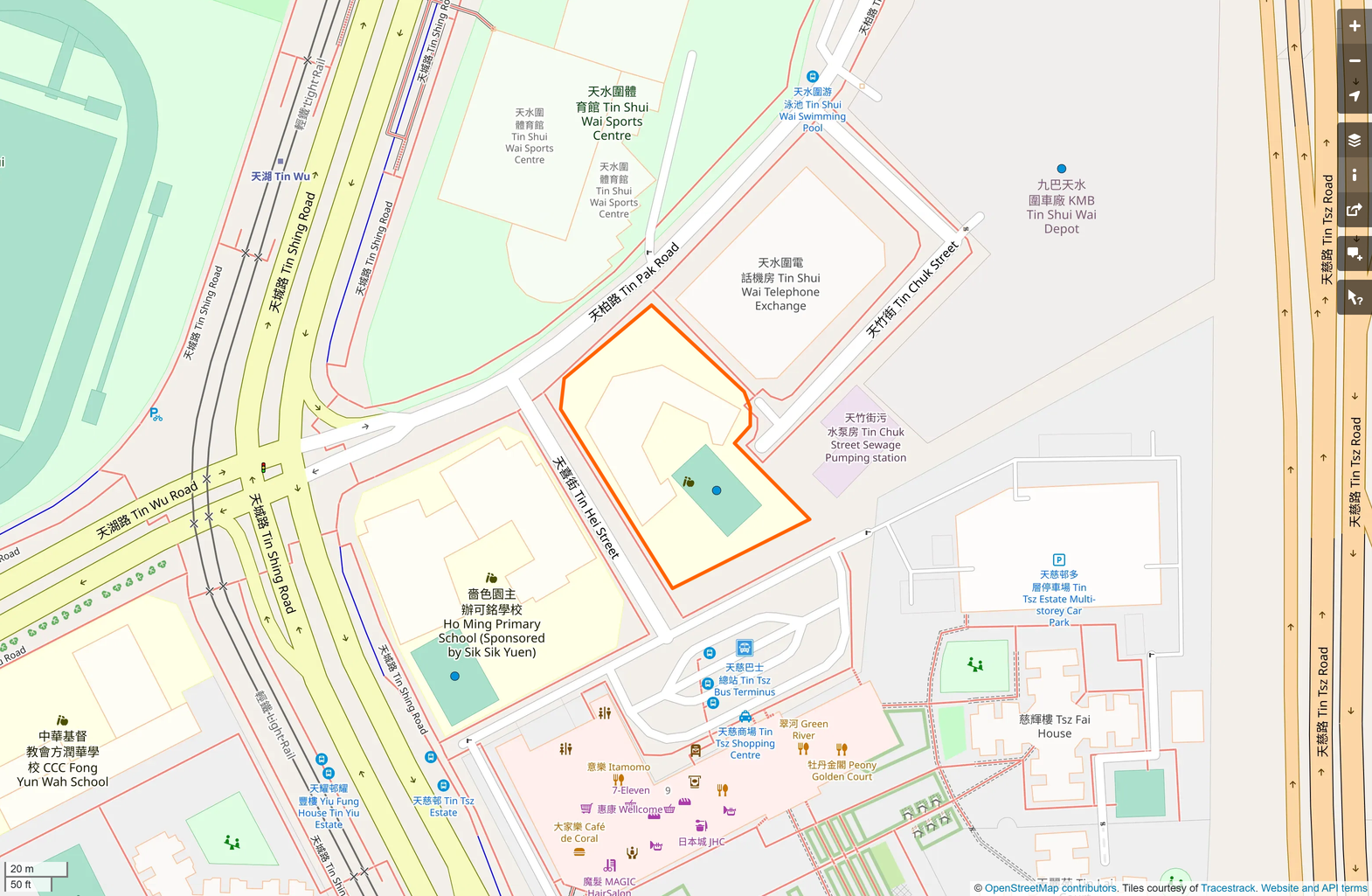 OSM: 道慈佛社楊日霖紀念學校 Buddhist To Chi Fat She Yeung Yat Lam Memorial School