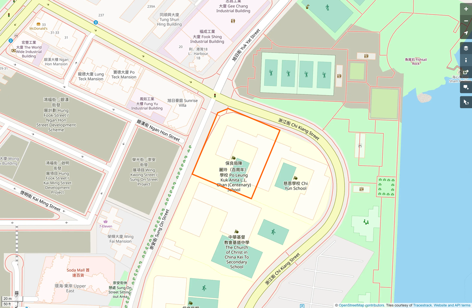 OSM: 保良局陳麗玲(百周年)學校 PLK Anita L.L. Chan (Centenary) School