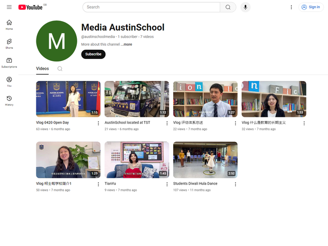 香港力邁學校 Youtube 頻道